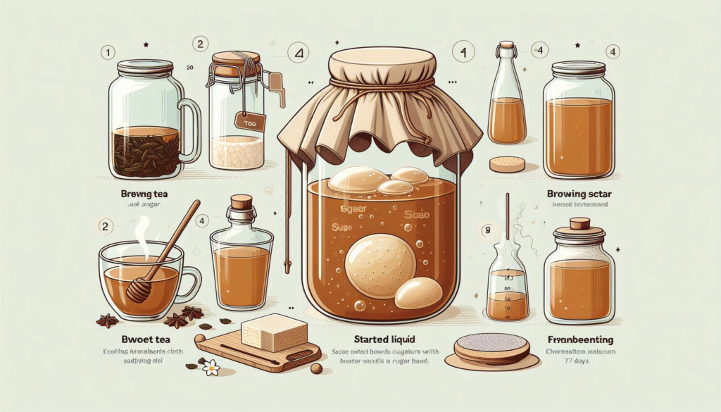 康普茶自製方法與保存技巧
