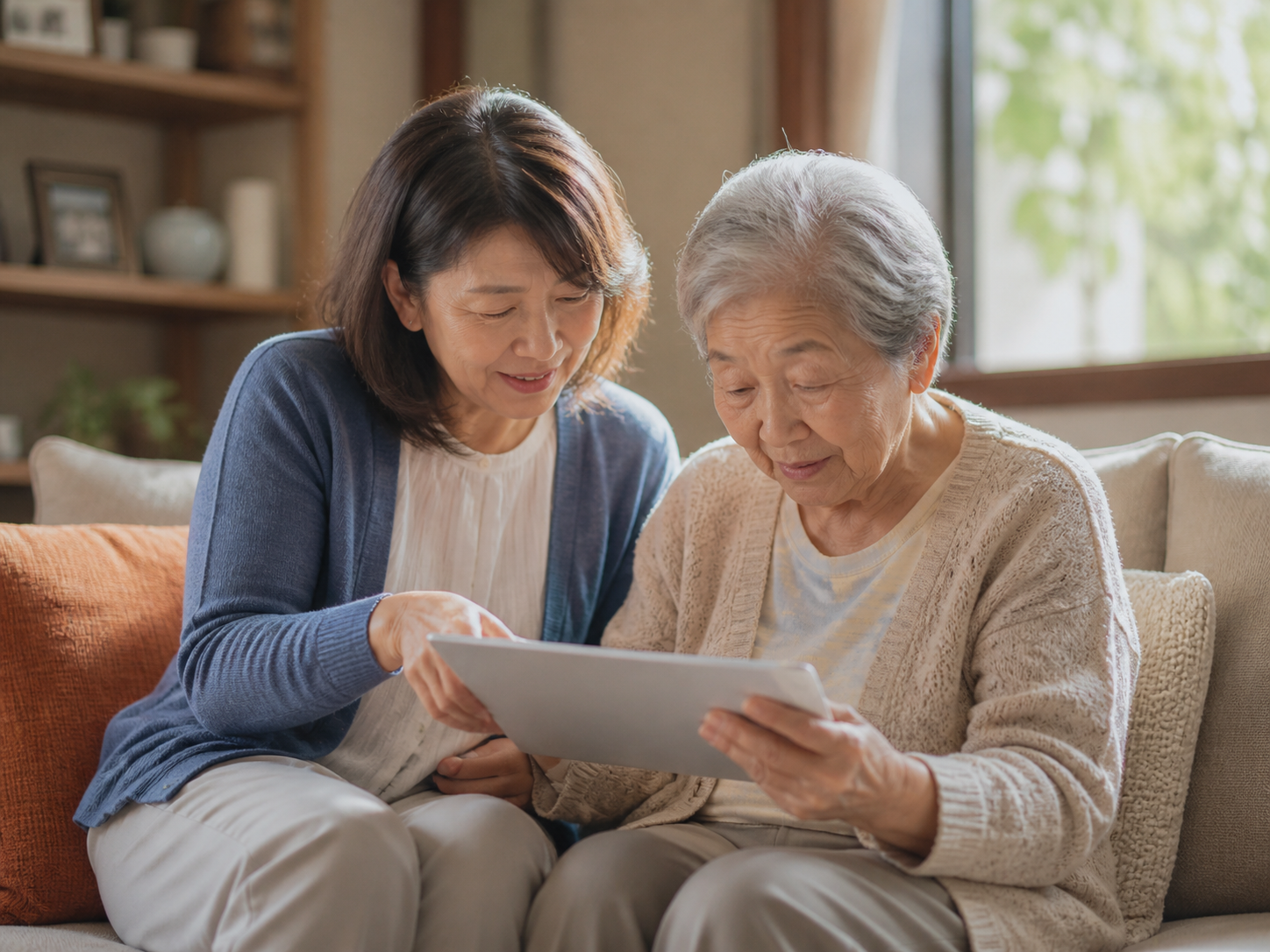 家中長輩說明示意圖