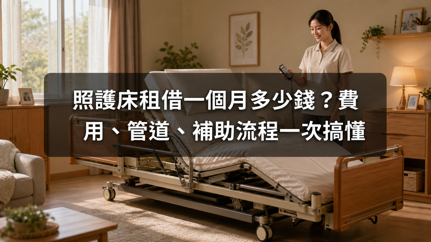 照護床租借一個月多少錢？費用、管道、補助流程一次搞懂